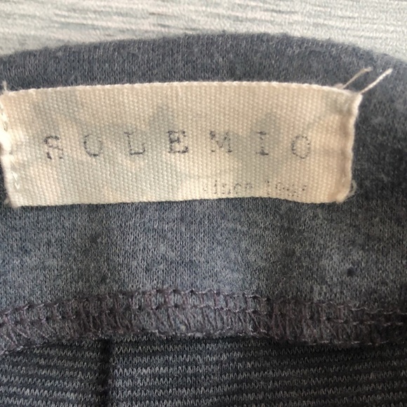 Solemio Charcoal Gray Pencil Skirt Medium - Picture 3 of 9